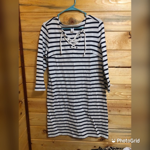 Striped dress - Picture 1 of 1